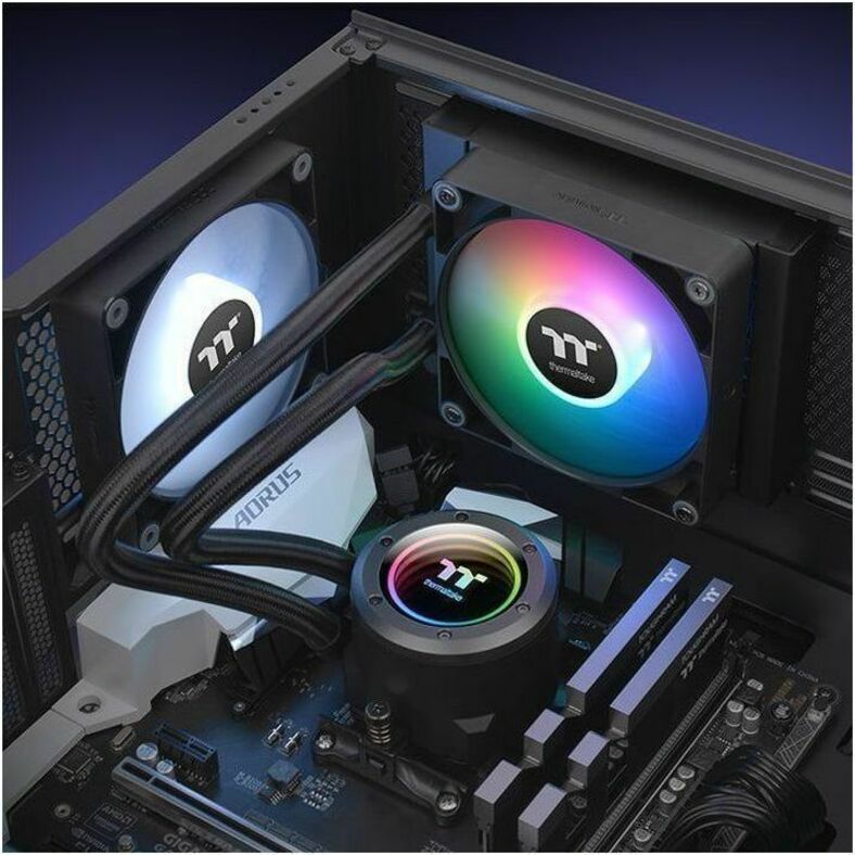Refrigerador líquido todo en uno Thermaltake TH120 V2 ARGB Sync Refrigerador líquido todo en uno Thermaltake TH120 V2 ARGB Sync
